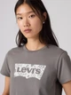 Футболка бавовняна жіноча Levi`s The Perfect Tee Juliana Bw Fill 17369-3576 M Сіра (5401235297800) - зображення 4