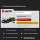 Конструктор LEGO 77252 Форт-1: Перегоновий автомобіль APXGP (5702018068175) - зображення 5