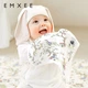 Нагрудник EMXEE Baby Drool, рушник для новонароджених з чистої бавовни з м'якої марлі квадратного розміру, ультрам'який рушник для обличчя дитини, дитячий рушник, 4 шт. - изображение 5