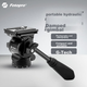 Стабилизатор Fotopro MH-2A портативный ручной гидравлический, оранжевый - изображение 3