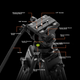 Штатив Ulanzi MT-81 професійний з гідроголовкою, для DSLR - зображення 6