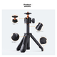 Штатив-монопод Zhuoer 2-в-1 для DJI Osmo Pocket 3/4 телескопічний алюмінієвий - зображення 2