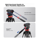 Головка штативная NEEWER GM006 гидравлическая с ручкой и площадкой Manfrotto 501/504PL, для зеркальных и беззеркальных камер - изображение 9