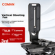 Площадка съемочная COMAN LBM120 L-образная вертикальная быстросъемная для стабилизаторов DJI RS2, Zhiyun VBS и штативов - изображение 3