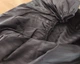 Простынь на резинке LARA сатин-страйп LUX black d13182 160х200х25 - изображение 2