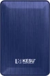 Жесткий диск KESU K1 внешний 500 ГБ USB 3.0 2.5 дюйма с шифрованием, синий - изображение 1
