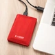 Жорсткий диск портативний KESU K1, 1 ТБ, USB 3.0, з шифруванням, червоний - зображення 2