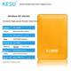 Зовнішній жорсткий диск KESU K1 500 ГБ USB 3.0 з шифруванням, 2.5 дюйма, яскраво-жовтий - зображення 7