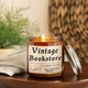 Ароматична свічка «Vintage Bookstore» соєва - зображення 2