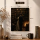 Постер «Library Romance» на холсте 30×40 см - изображение 2