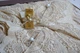 Скатертина Selin 120114359 160х350 см Оксамит Бежевий - изображение 5