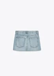 Шорти Zara 17931 Світлий блакитний XXL (0695) - изображение 2