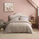 Покривало Lotus Home 120117364 160*200 см Муслінова бавовна Бежевий - зображення 2