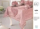 Скатертина Selin 120114956 300х160 см Оксамит Бежевий - зображення 1