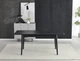 Стіл BERLIN CERAMIC 111(140)*75 чорний мат/чорний каркас - изображение 5