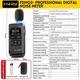 Шумомер цифровой измеритель уровня звука FNIRSI FDM-02 - изображение 4