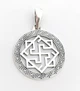 Кулон-оберег-амулет "Валькірія" срібний, підвіска срібна підвісок срібло - зображення 1