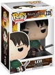Фігурка Funko POP Фанк поп №235 Атака титанів Attack on Titan Levi Ackerman, Леві Аккерман + захист для коробки, 10 см (AT 0022) - зображення 3