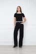 Джинсы straight женские XL цвет черный YUKI ЦБ-00295748 - изображение 1