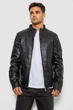 Куртка мужская однотонная экокожа черный 214R810-5 AGER 2XL - изображение 1
