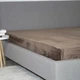 Простынь на резинке двуспальное ТЕП VELOUR 2-04824_35683 180х200 см коричневая - изображение 3