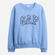 Свитшот на флисе женский GAP 461199312 S Голубой (1161517060) - изображение 5