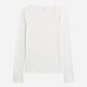 Лонгслив женский GAP 513635458 XL Белый (1161519169) - изображение 5