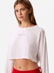 Лонгслів жіночий Calvin Klein 77996591 2XL Білий (1161436655) - зображення 4