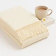 Плед 100% вовна ягняти Айворі 140x220 см Lambswool - зображення 4