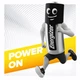 Батарейка алкалінова ENERGIZER LR20/D, на блістері 2шт - зображення 2