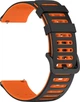 Силиконовый Ремешок DuoLine (22 мм) Black Orange (45204-54) - изображение 1