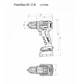 Акумуляторна дриль шуруповерт Metabo 12В PowerMaxx BS 12 BL - 2x2.0Аг (601038500) - зображення 2