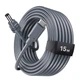 Кабель DC connector / USB Type-C 100W (20V/5A) Power Delivery (PD) довжиною в 15 м для живлення супутникової системи Starlink Mini від повербанку / зарядної станції | Старлінк Міні | Водонепроникний - зображення 1