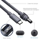 Кабель DC connector / USB Type-C 100W (20V/5A) Power Delivery (PD) довжиною в 15 м для живлення супутникової системи Starlink Mini від повербанку / зарядної станції | Старлінк Міні | Водонепроникний - зображення 2
