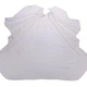 Пеньюар парикмахерский из микрофибры ProLine AP13014 белый на крючках 140х150 см - изображение 2
