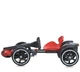 Детский электромобиль GO KART F1 красный с пультом и Bluetooth 390 Вт на аккумуляторе с EVA-колесами, музыкой - изображение 3