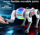 Игрушка робот-собака Smart Dog 1508D для детей с функцией управления и световыми эффектами - изображение 3