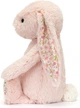 Плюшевый зайчик с цветочными ушками Jellycat 30 см мягкая игрушка кролик с длинными ушами пудровый JC Bonnie Rabbit - изображение 2