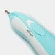 Дитячий тример для нігтів + 6 насадок NAIL TRIMMER XL-667, Блакитний/Акумуляторна - зображення 6
