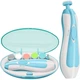 Дитячий тример для нігтів + 6 насадок NAIL TRIMMER XL-667, Блакитний/Акумуляторна - зображення 7