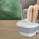 Складная ванночка-массажер для ног FOOT BATH MASSAGER TS-5523 300 Вт с ИК-подогревом и магнитотерапией серо-белая - изображение 6