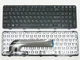Клавіатура з рамкою для ноутбуків HP ProBook 450 G0, 450 G1, 450 G2, 455 G0, 455 G1, 455 G2, 470 G0, 470 G1, 470 G2 — RU, чорна - зображення 1