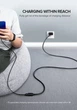 Кабель-удлинитель UGREEN US129 USB 3.0, USB-A Male - USB-A Female, 2 м, черный, UGR-10373 - изображение 6