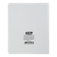 Тетрадь 48 аркушів # ZiBi 17405-00 з пластиковою обкладинкою, прозрачний (20) /ZB.17405-00K/ - зображення 2