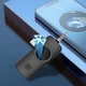 Беспроводной петличный микрофон Lightning F12 3в1 двойной для iPhone, микрофон для телефона, микрофон для съемки видео - изображение 2