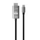 Кабель WALKER WHD-57 HDMI to Type-C 2м grey (тех.пак.) - изображение 4