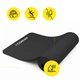 Коврик спортивный Cornix NBR 183 x 61 x 1.5 cм для йоги и фитнеса XR-0495 Black - изображение 4