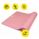 Коврик спортивный Cornix NBR XL 190 x 100 x 1.5 cм для йоги и фитнеса XR-0500 Pink - изображение 6