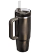 Термочашка Stanley Quencher H2.0 Fluted Tumbler Gunmetal Shine 1.18л - изображение 2