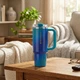 Термочашка Stanley Quencher ProTour Flip Straw Tumbler Sea Glass Aura 1.18л - изображение 4